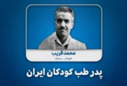 دکتر محمد قریب: پدر پزشکی کودکان ایران